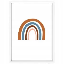 plakat-w-ramce-rainbow-2-a4