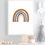 plakat-w-ramce-rainbow-2-a4-stan-nowy