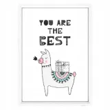 plakat-w-ramce-the-best-a3