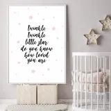 plakat-w-ramce-twinkle-twinkle-1-a3-stan-nowy