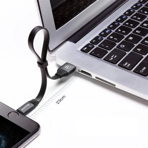 baseus-nimble-lightning-cable-23cm-grey-stan-nowy-zlacza-usb-inne-zlacze
