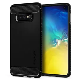 spigen-rugged-armor-galaxy-s10e-matte-black