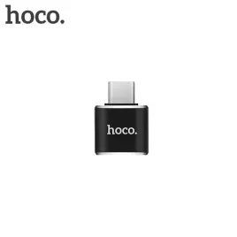 hoco-adapter-otg-typ-c-do-usb-a-ua5-czarny