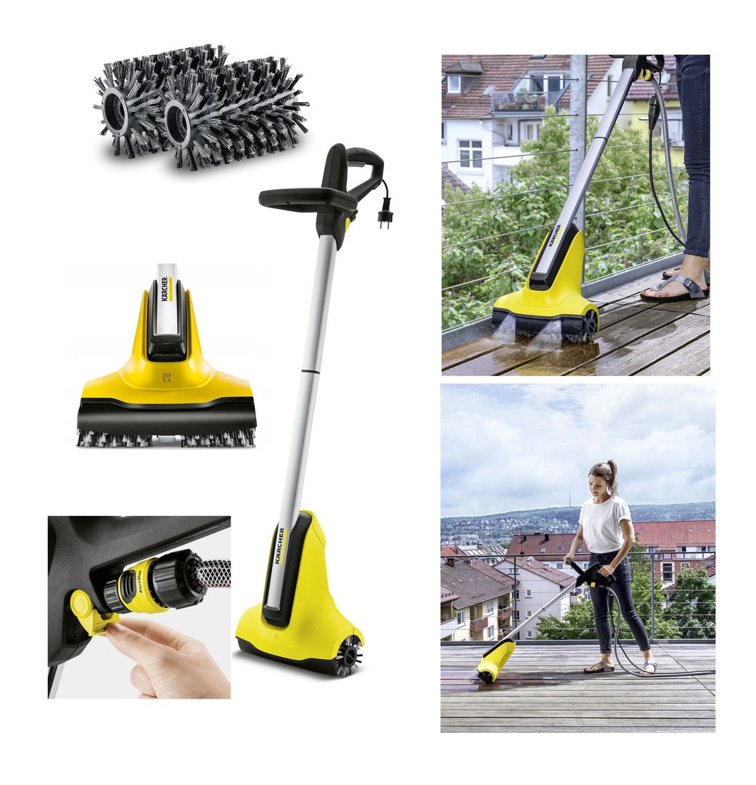 Elektryczna myjka szczotka KARCHER PCL 4 do tarasu ERLI.pl