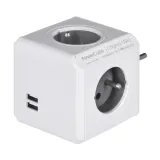 allocacoc-przedluzacz-powercube-original-usb-grey