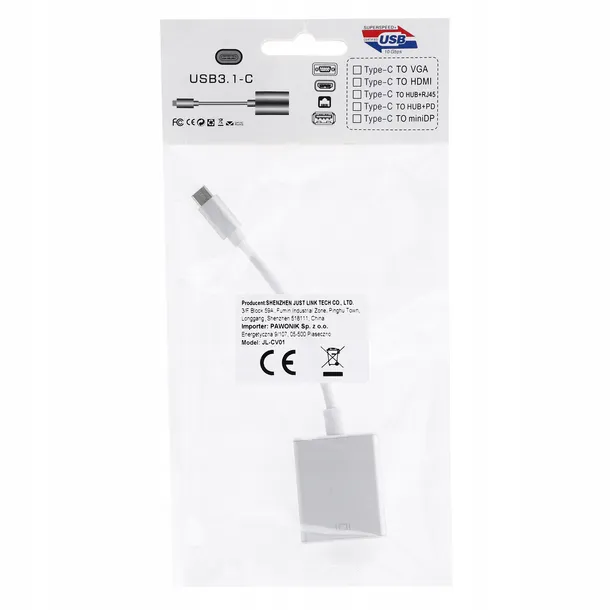 adapter-usb-c-do-vga-kabel-przejsciowka-macbook-stan-nowy