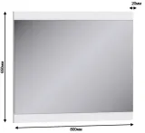 lustro-basic-80x65x2cm-biel