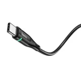 hoco-kabel-usb-do-typ-c-shadow-led-3a-u93-czarny