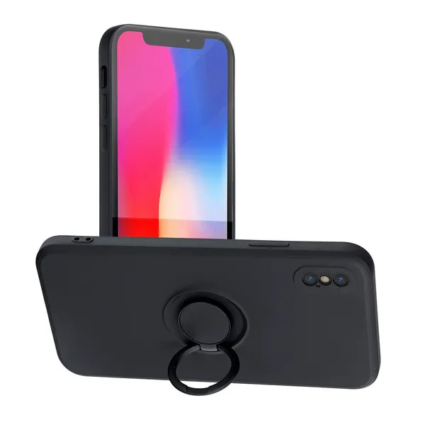 futeral-forcell-silicone-ring-do-iphone-x-czarny