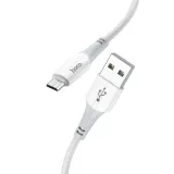 hoco-kabel-usb-do-micro-24a-ferry-x70-bialy