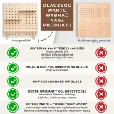 panel-scienny-organizer-tablica-pegboard-60x60-cm-waga-z-opakowaniem-6-kg