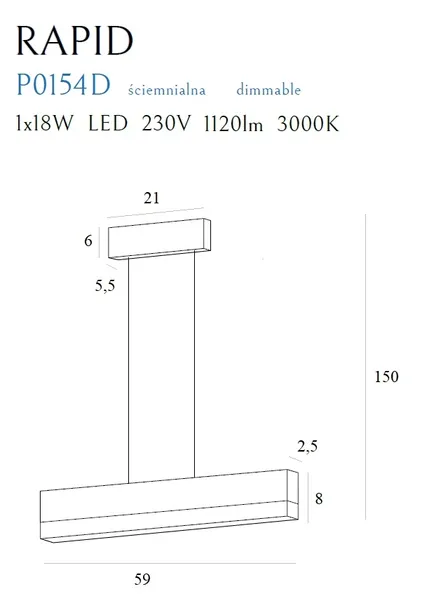 maxlight-p0154d-lampa-wiszaca-rapid-sciemnialna