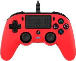 nacon-ps4-pad-przewodowy-compact-czerwony
