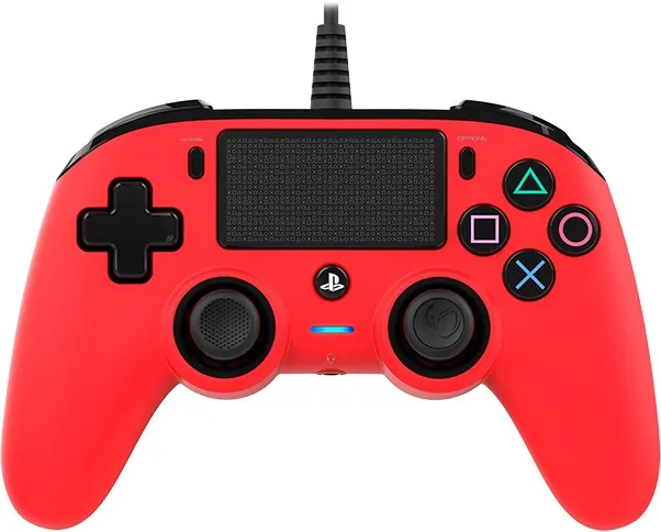 nacon-ps4-pad-przewodowy-compact-czerwony