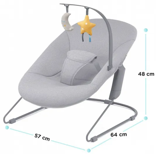 kinderkraft-calmee-lezaczek-grey-stan-nowy-bohater-inny