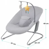 kinderkraft-calmee-lezaczek-grey-stan-nowy-bohater-inny