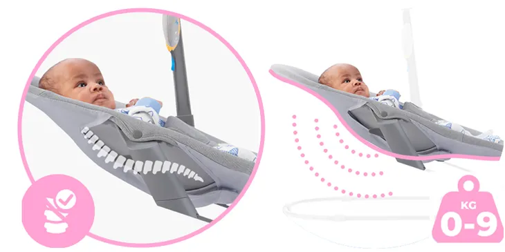 kinderkraft-calmee-lezaczek-grey-bohater-inny-stan-nowy
