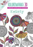 kolorowanka-3d-kwiaty
