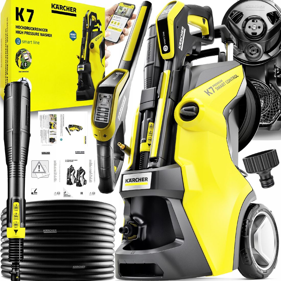 MYJKA CIŚNIENIOWA KARCHER K7 PREMIUM SMART CONTROL - ERLI.pl