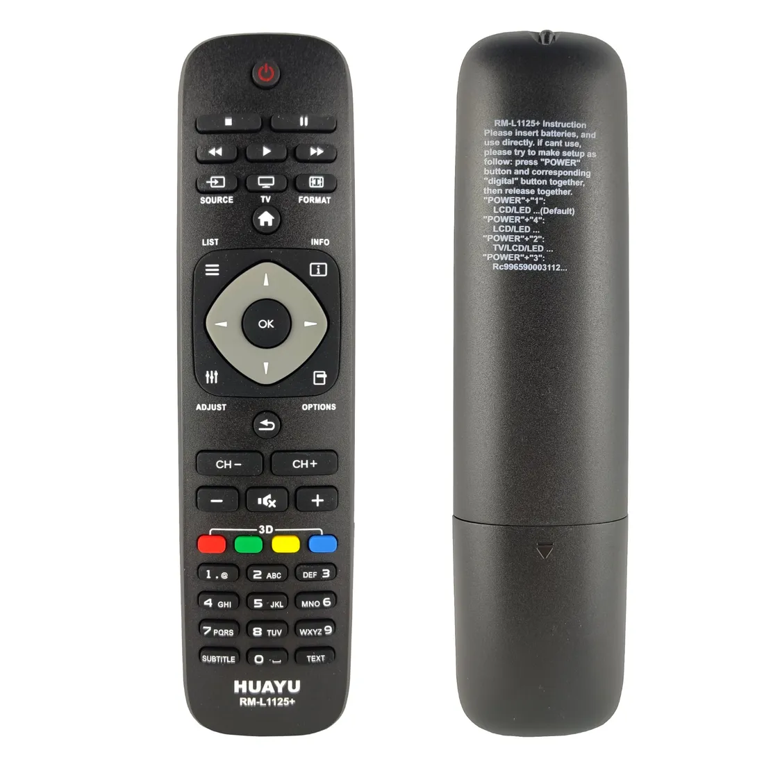 pilot-do-tv-philips-rm-l1125