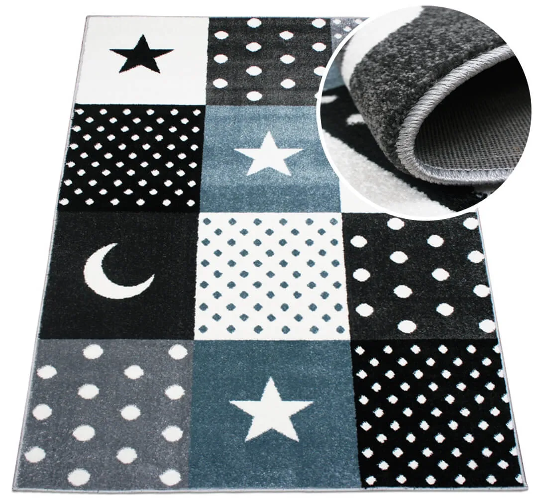dywan-patchwork-gwiazdki-niebieski-133x190