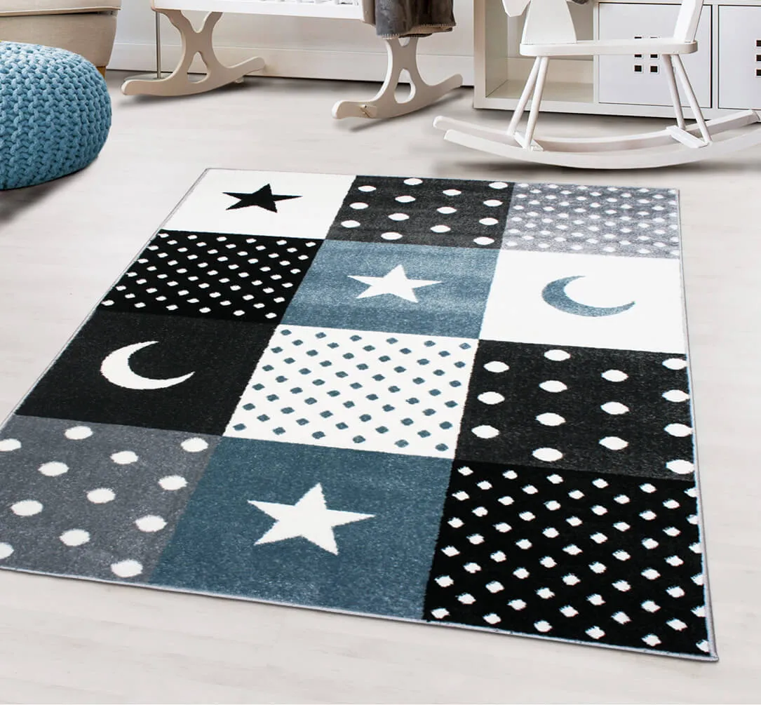 dywan-patchwork-gwiazdki-niebieski-133x190