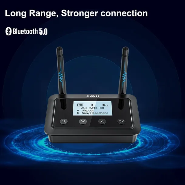 nadajnik-odbiornik-bluetooth-1mii-b03-lcd-70m-stan-nowy