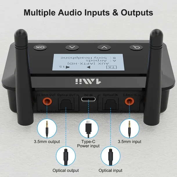 nadajnik-odbiornik-bluetooth-1mii-b03-lcd-70m-stan-nowy