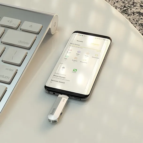 hoco-pendrive-wide-ud10-usb-typ-c-64gb-usb3-0-stan-nowy-waga-z-opakowaniem-0-3-kg