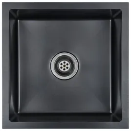 recznie-robiony-zlewozmywak-czarny-stal-nierdzewna