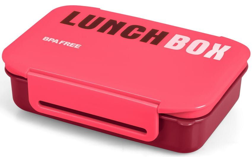 Pojemnik na żywność lunch box zamykany Promis TM98 czerwony