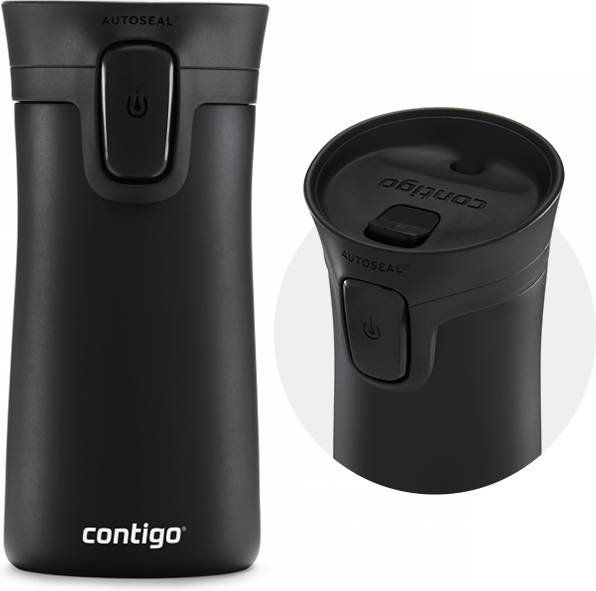 Фото - Термос Contigo Kubek termiczny  Pinnacle 300 ml czarny mat 