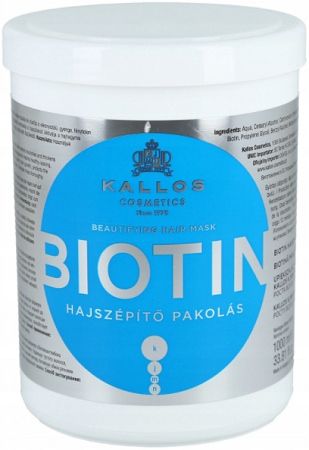 Kallos Biotin Maska Odżywka Do Włosów Biotyna 1000
