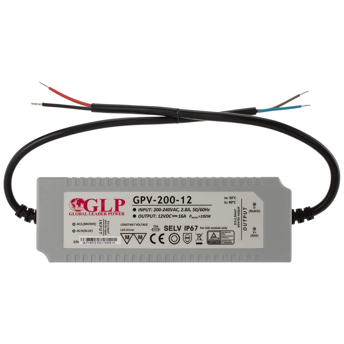 zasilacz-12v-16a-200w-mpl-stan-nowy