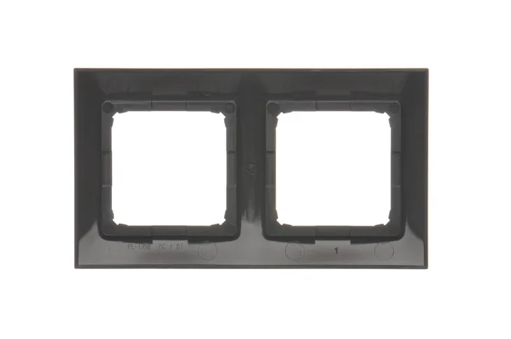 simon54-ramka-na-2-moduly-dr2-46-brazowy-stan-nowy