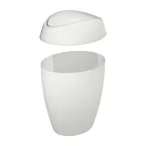 umbra-kosz-twirla-metallic-white
