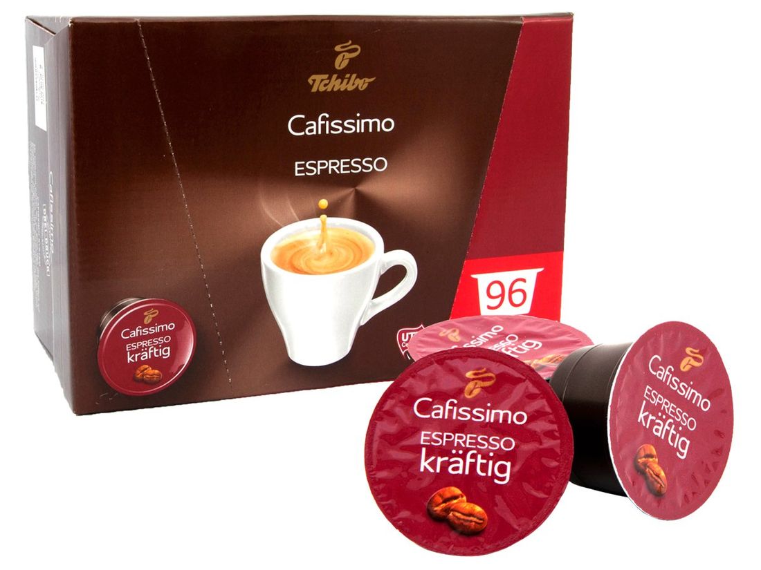 Kapsułki Tchibo Cafissimo Espresso Kraftig 96szt - ERLI.pl