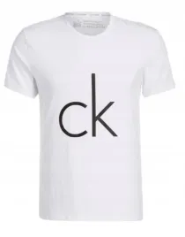 calvin-klein-biala-koszulka-l