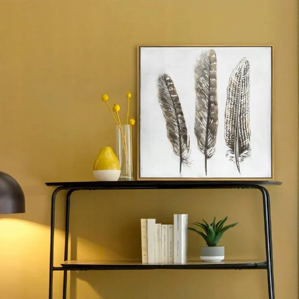 obraz-plotno-z-nadrukiem-piora-grafika-boho-stan-nowy-material-wykonania-inny