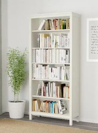 ikea-hemnes-regal-90x197-cm-biala-bejca-stan-nowy