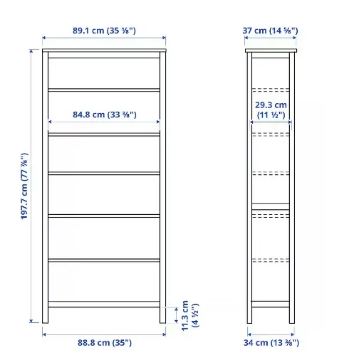 ikea-hemnes-regal-90x197-cm-biala-bejca-glebokosc-mebla-37-cm