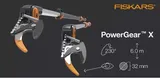fiskars-sekator-zyrafa-teleskop-upx86-1023624-stan-nowy-zasilanie-reczne
