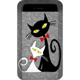 etui-smartfon-black-and-white-cats