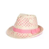 kapelusz-pink-elegance-handmade-stan-nowy