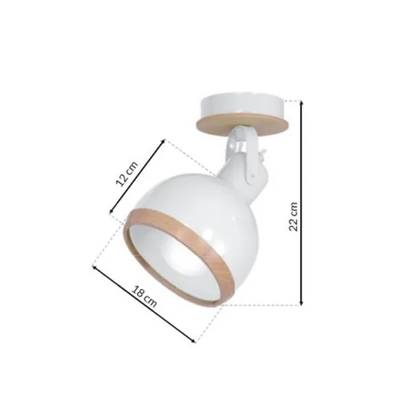 kinkiet-oval-white-1xe27
