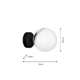 kinkiet-sfera-black-chrome-1xe14