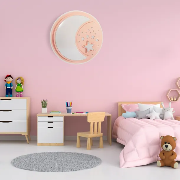 plafon-note-pink-40w-led-480-mm