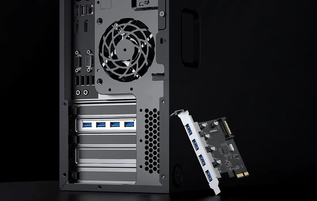 adapter-ugreen-pcie-do-4x-usb-a-3-0