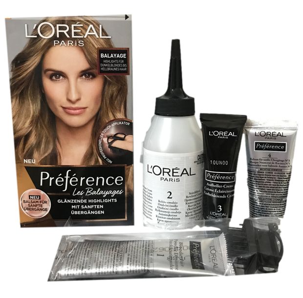 Loreal Preference Farba Balayage Pasemka Blond Brąz Erlipl 0030