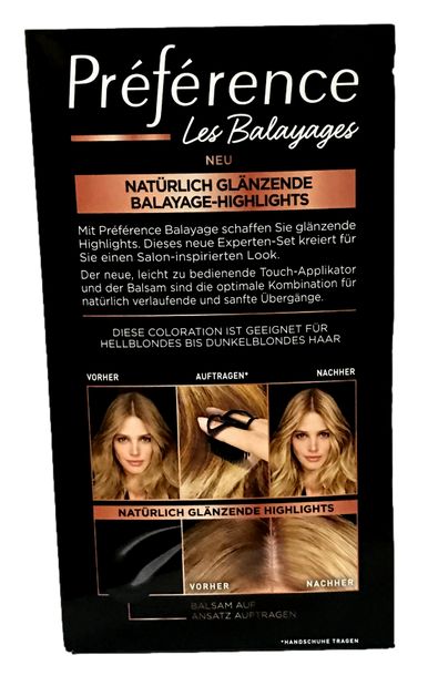 Loreal Preference Farba Balayage Pasemka Jasny Ciemny Blond Erlipl 9474